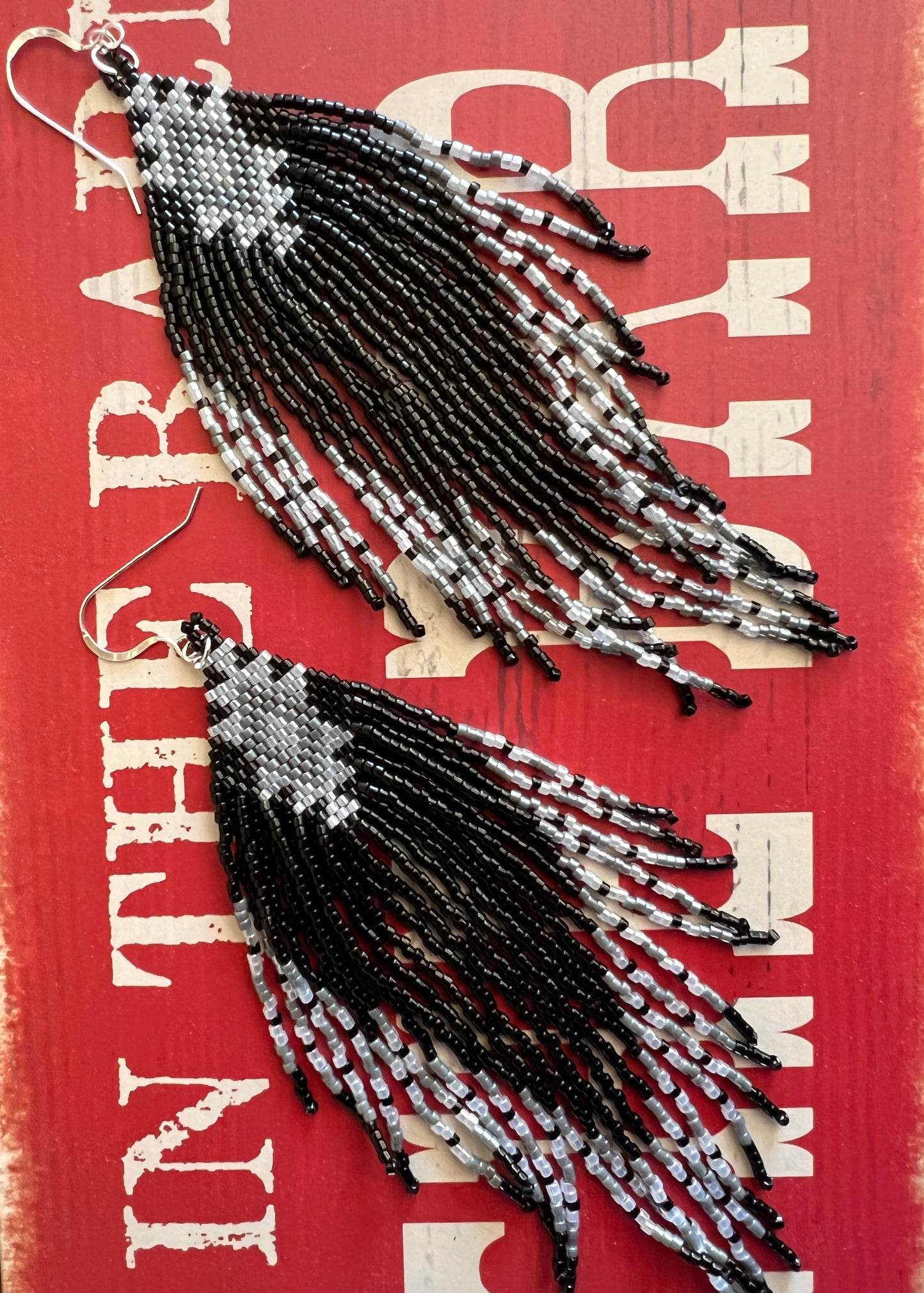 Night Skies Fringe Earrings