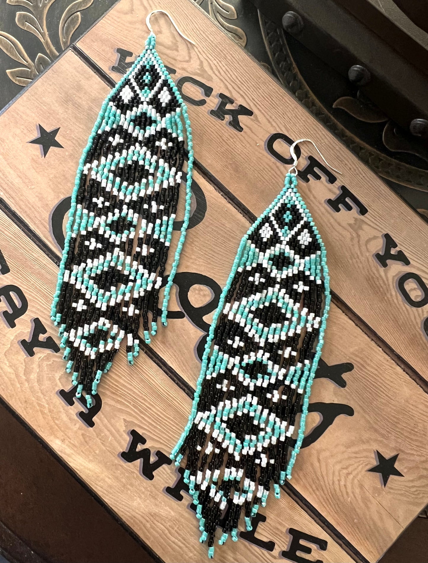 Mysterious Southwestern Fringe Earrings