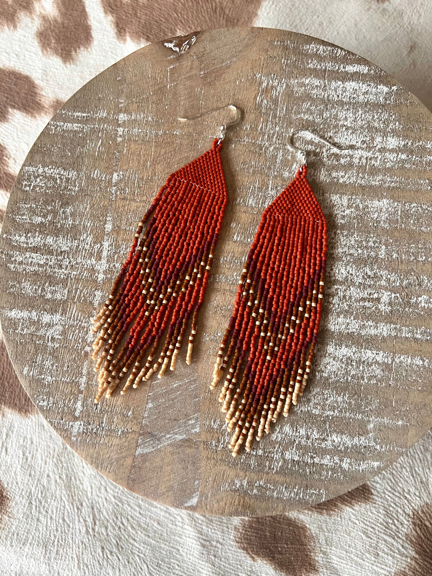 Dusk Dreams Fringe Earrings