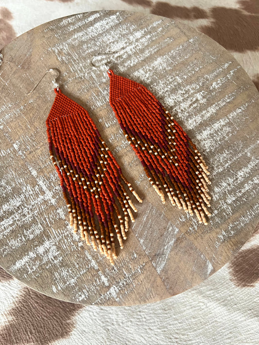 Dusk Dreams Fringe Earrings