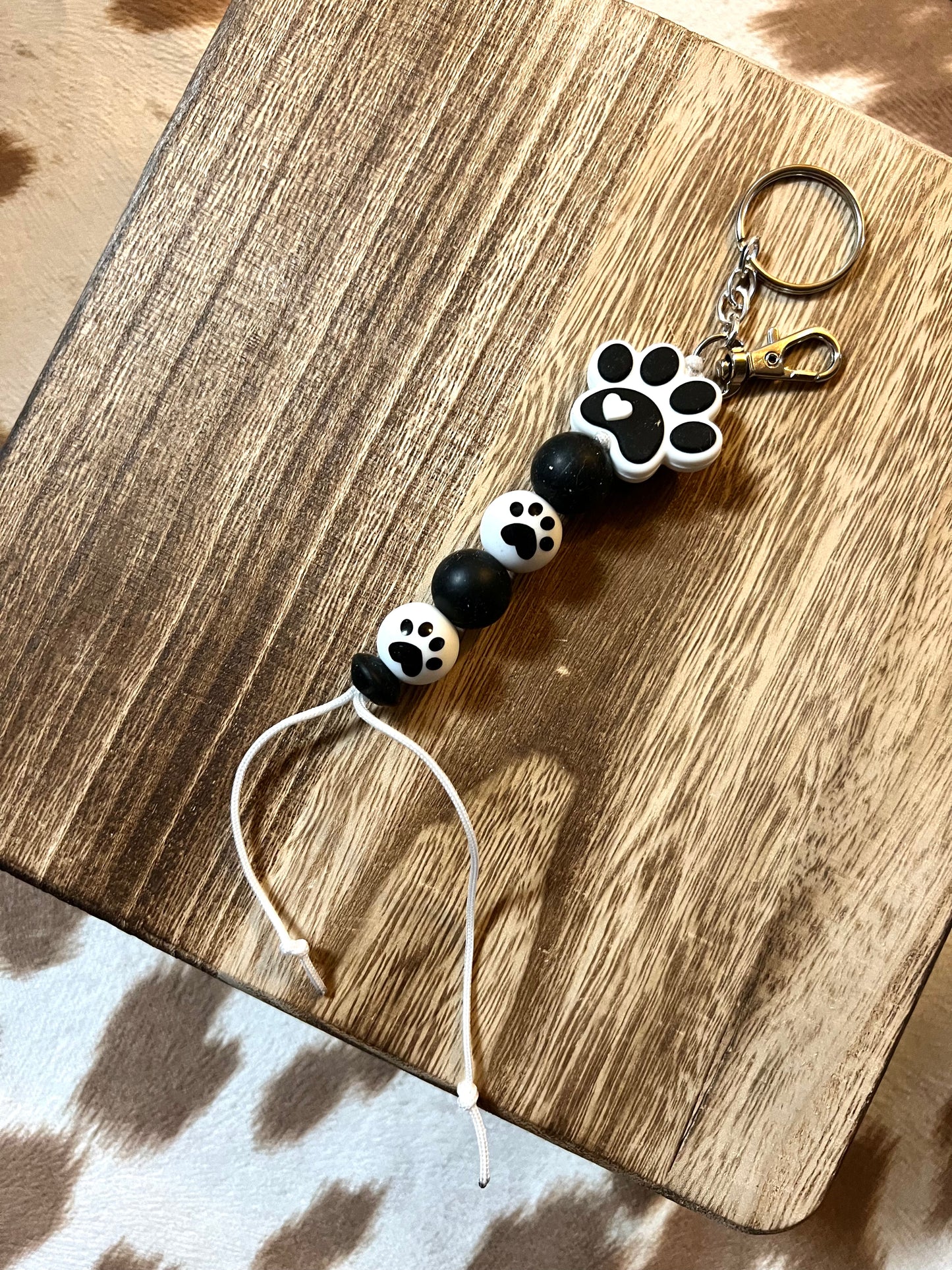 Dog Paw Black and White