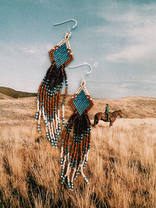 Mother Earth Fringe Earrings