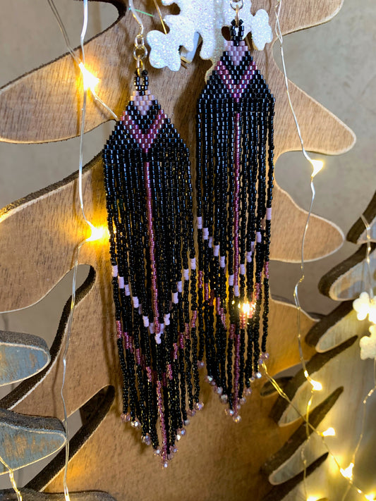 Vegas Nights Fringe Earrings