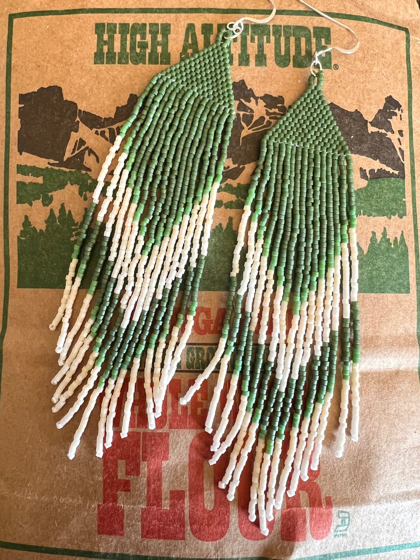 Basil Garden Fringe Earrings