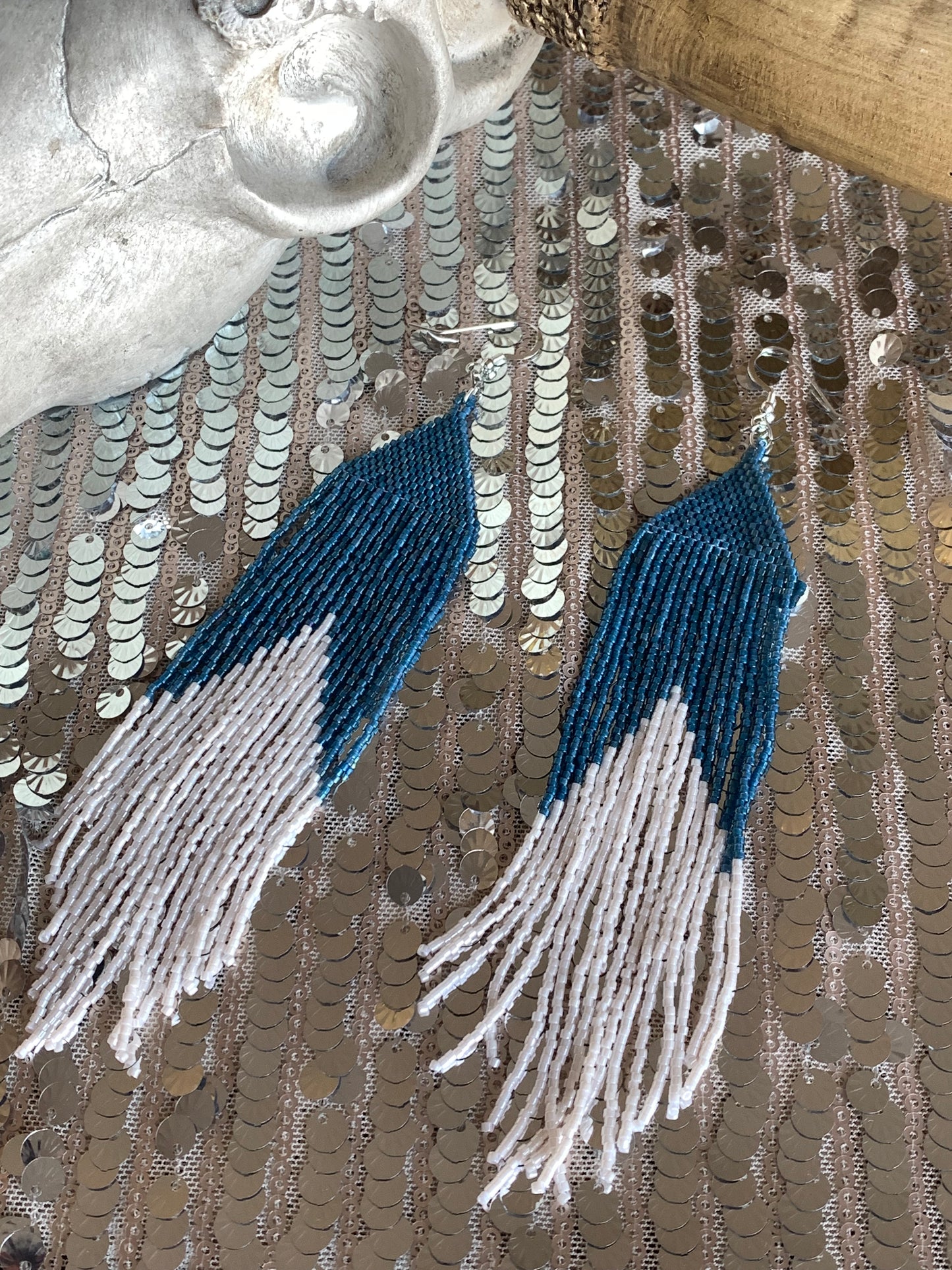 Montana Ice Fringe Earrings