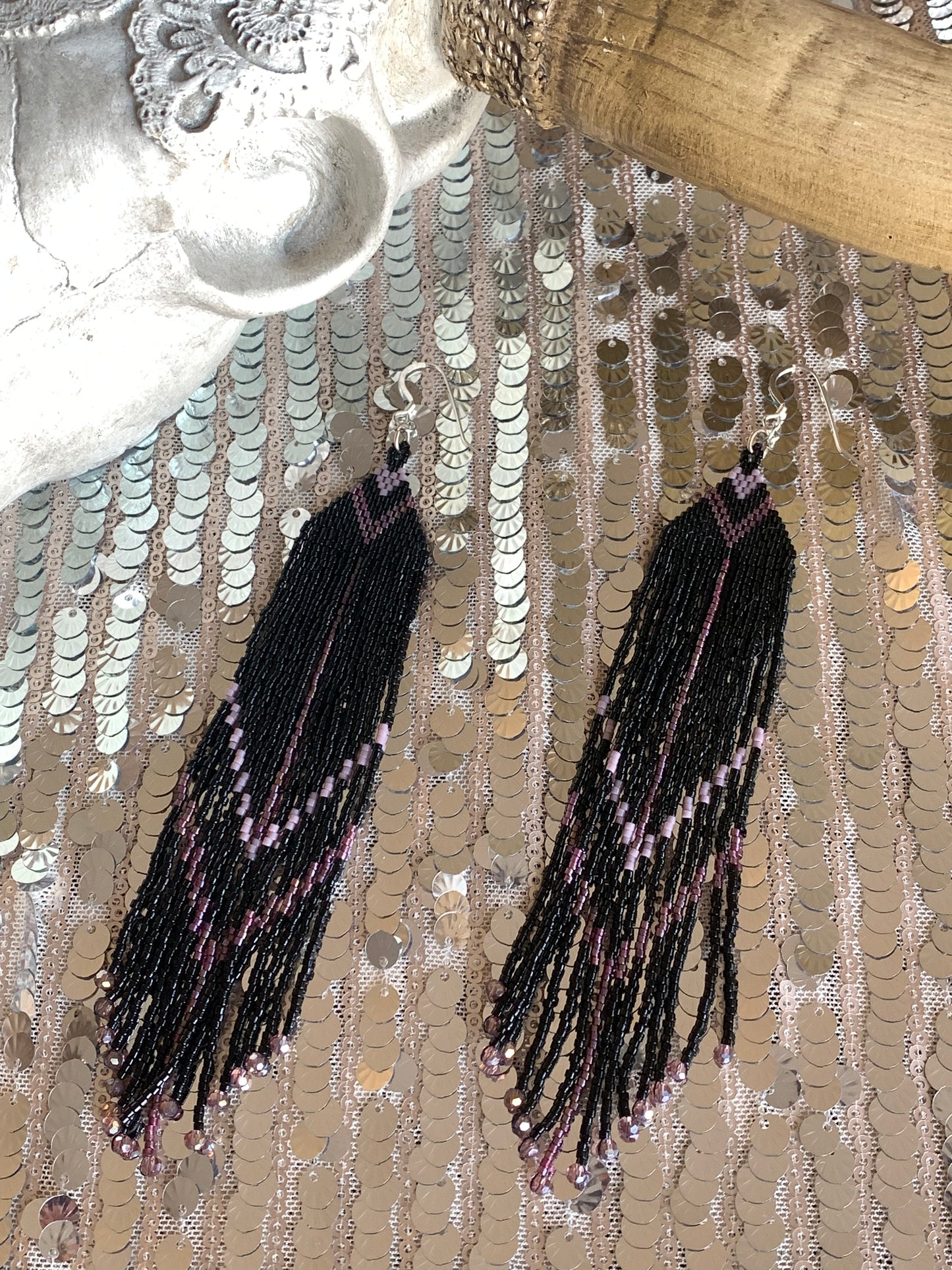 Vegas Nights Fringe Earrings