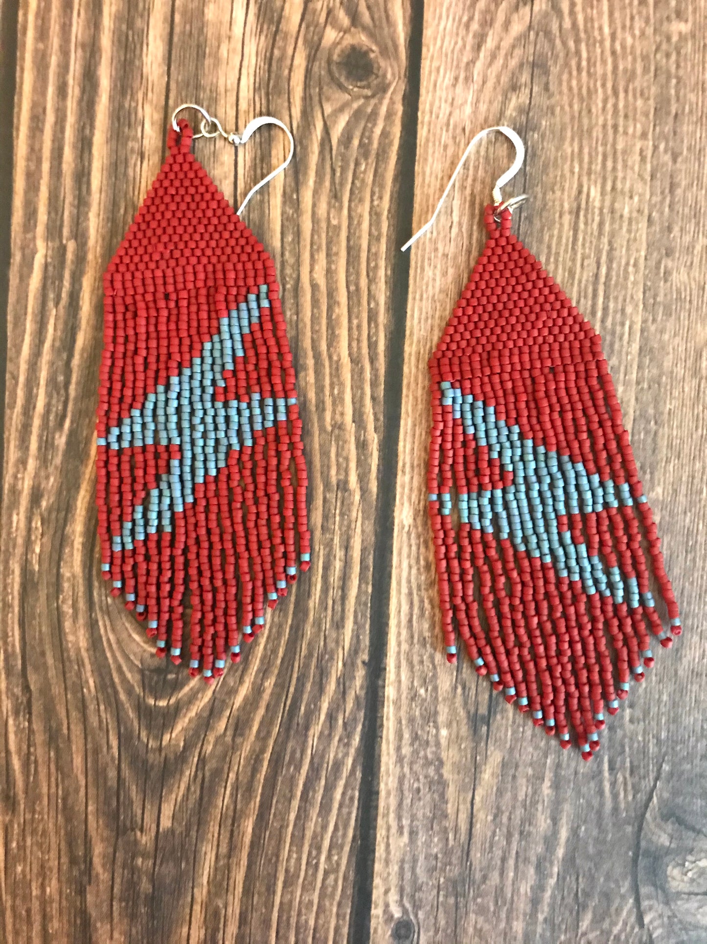 Liberty Bolts Fringe Earrings