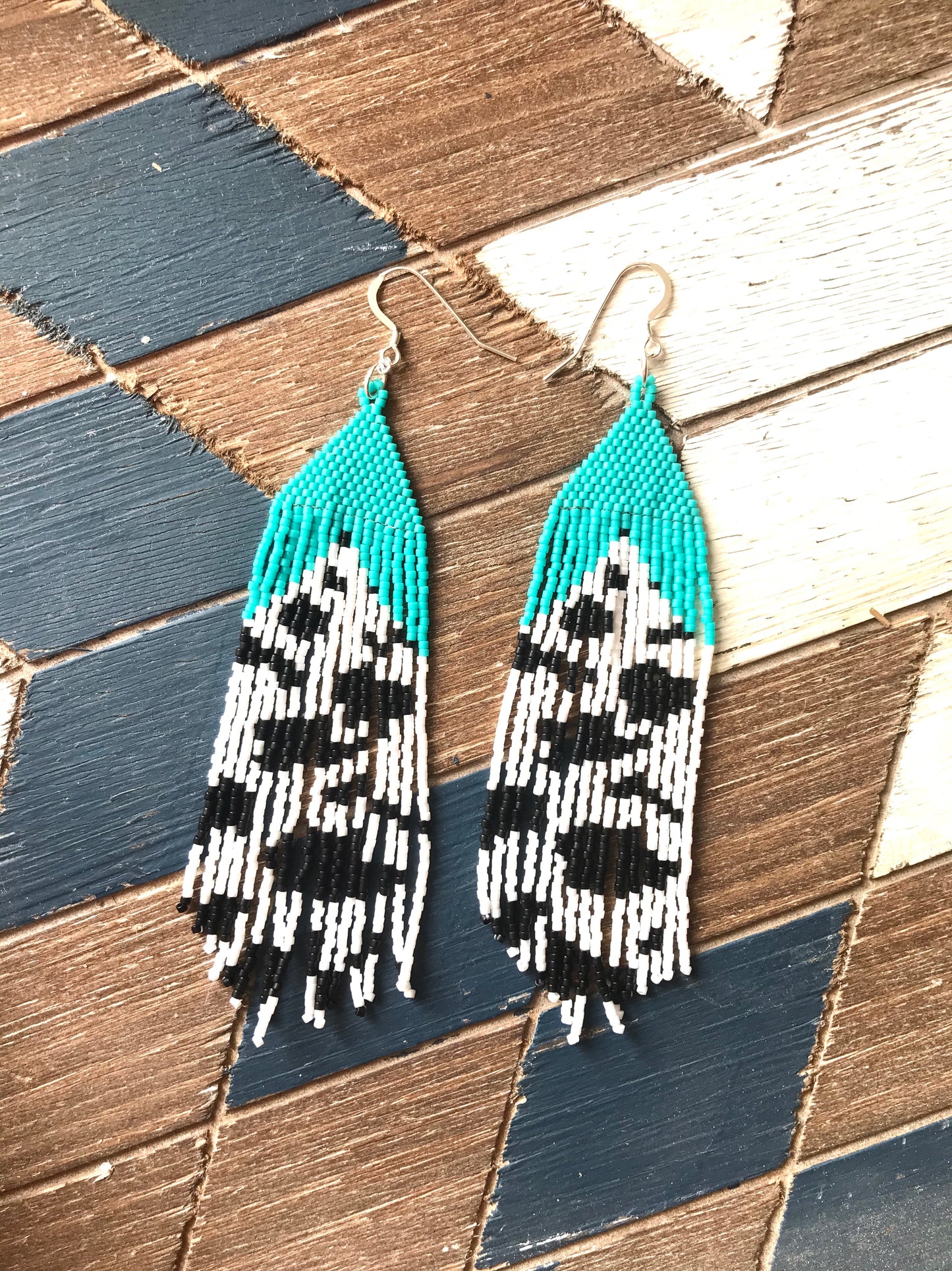 Cow Print 2.0 Fringe Earrings